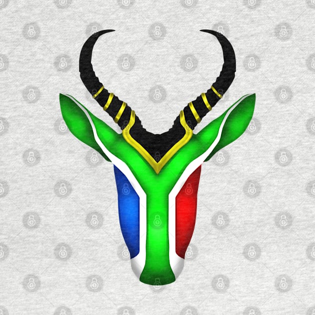 South African Flag Sprinbok by GAz